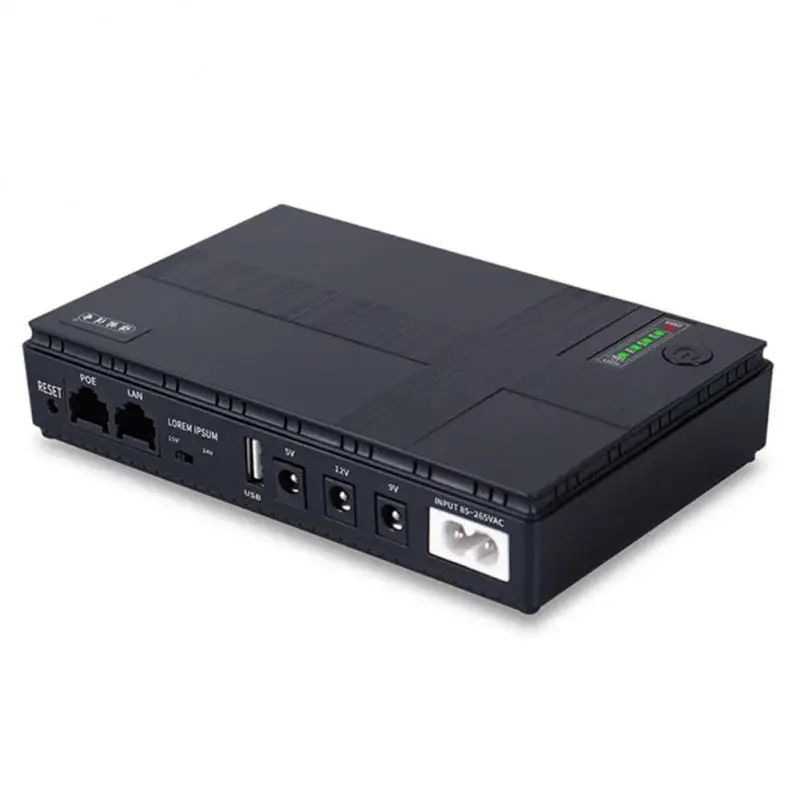  10400mah Router Power Supply Large Capacity For Wifi Router Ups For Wifi Router Power Supply For Wifi For Us Eu Uk Portable 