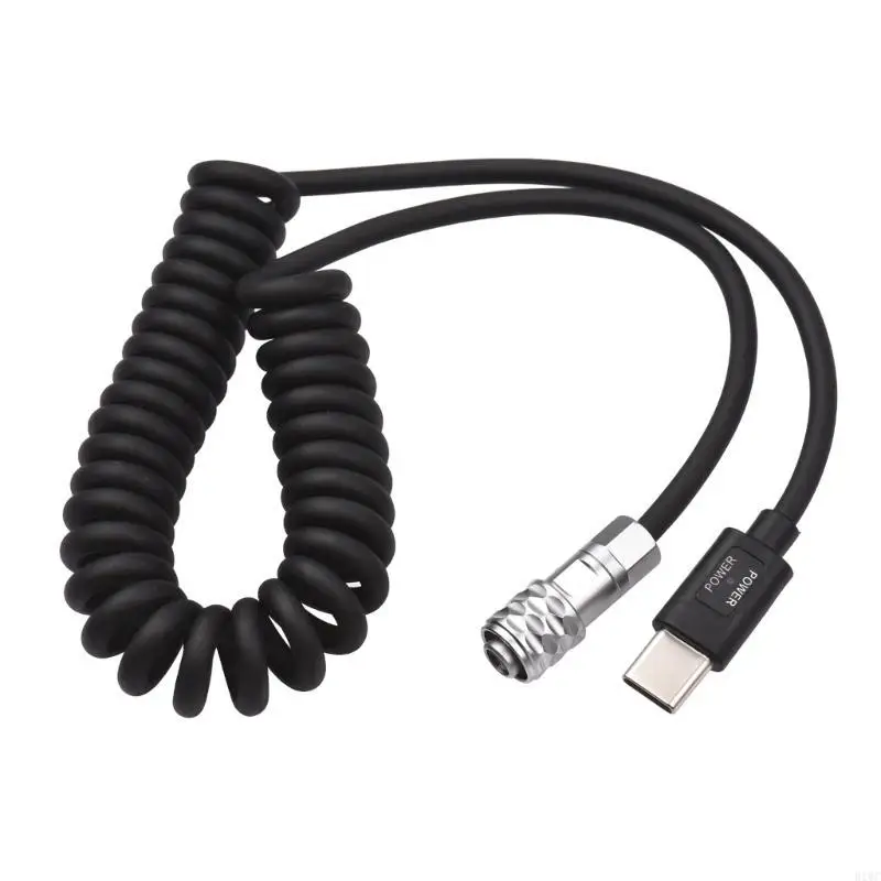 Blackmagic Pocket Cinema BMPCC 4K 6K 카메라용 USB C PD 전원 케이블 고속 충전 및 안전 기능