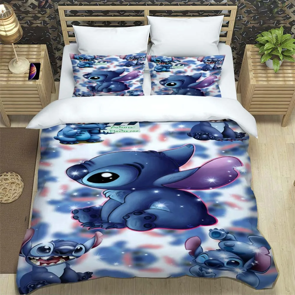 

11 Size Stitch Cartoon Bedding Set 3D Printing Home Decoration Pillowcase Quilt Cover Cute Gift To Family and Friends