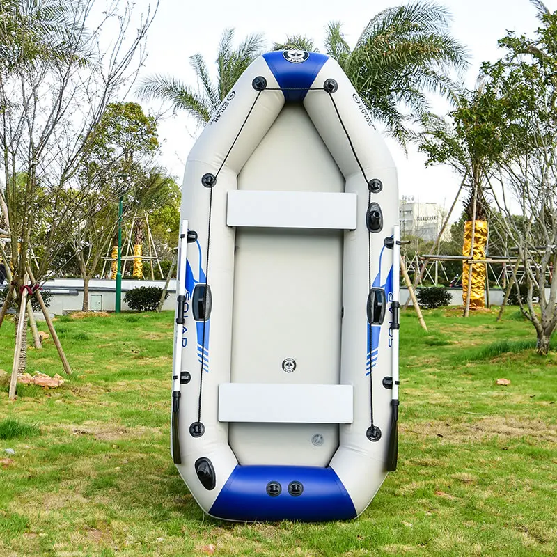 Inflatable Boat PVC Assault Boats Air Mat Floor Floor PVC Anti-collision Sea Fishing Speed Raft Kayak Rowing Accessories