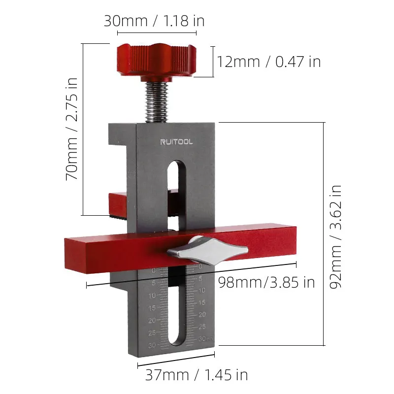 Posizionatore Per Ante Armadio - Lega Alluminio Regolabile - Foto 9