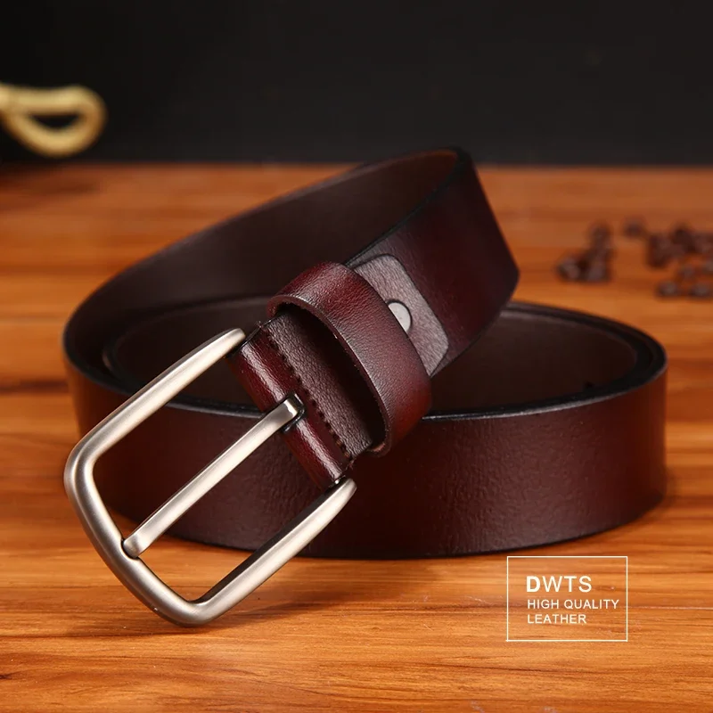Belt Men's Needle Buckle Pants Belt Middle-Aged Youth Formal Wear Business Retro Casual Simple Versatile Jeans Belt
