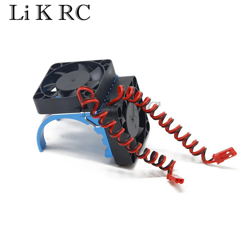 

RC model car 42mm motor dual fan heatsink heatsink easy control 4082arrma typhoon Mohave