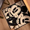 Disney Mickey Mouse Cushion Anime Bathroom Non-slip Mat Kawaii Faux Cashmere Absorbent Carpets Living Room Bathroom Mat Carpet 5