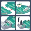 Children's table football toys Puzzle board game Table game two players against table interactive indoor football toys 5