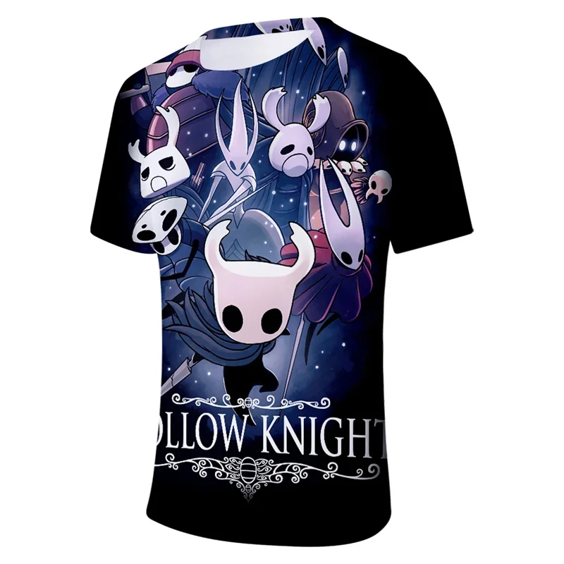 

3D Game Hollow Knight Printing T Shirt Kid Fashion Streetwear Short Sleeve Men Hip Hop Tee Shirts Harajuku Clothing T-shirts Top