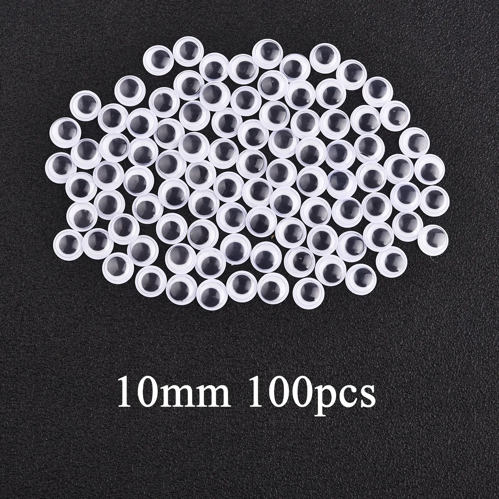 DIY Movable Simulation Eyeball - Self-Adhesive Craft Supplies