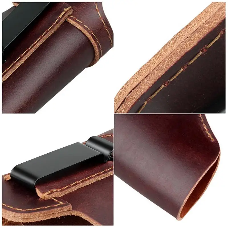 Pistol Holster Gun Holster Hunting Holster PU Leather Concealed CarryHolster Clip Case Holster Strategic Holster For SW MP Shield G26 43 Responsible