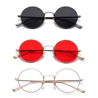 Lunettes circulaires pour hommes et femmes, Protection UV, Steampunk, lunettes de soleil Vintage, lunettes circulaires rondes 2