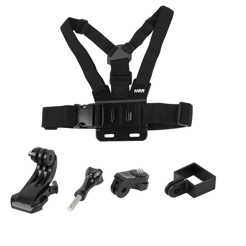 Action Camera Accessories Camera Accessories Handheld Gimbal Accessories 5 in1 head/chest strap with fixed clip screw J-shaped base for dji osmo pocket 1 /osmo pocket 2 camera gimbal accessories