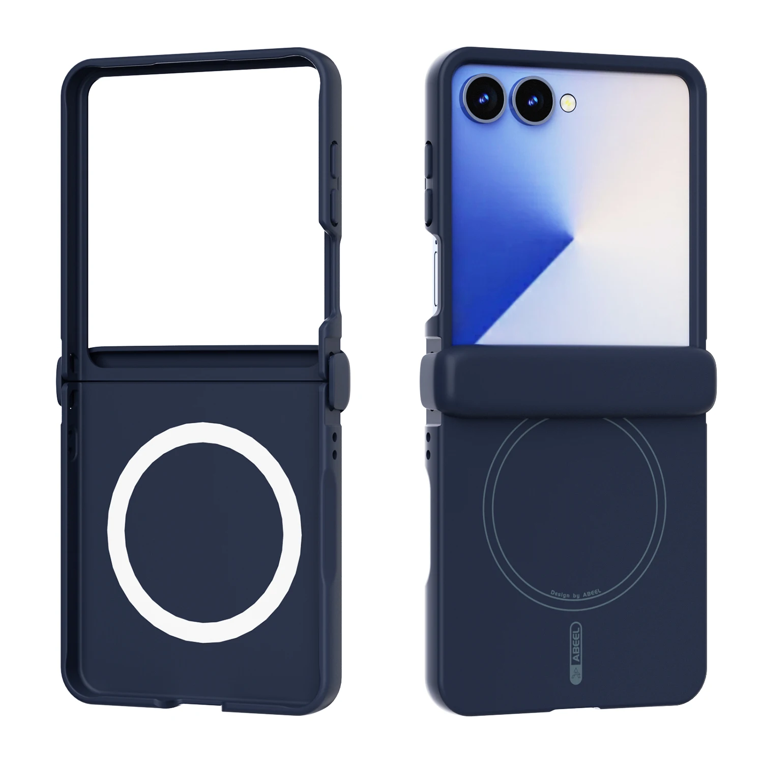 Enhanced Magnetic Case with Hinge Protection - Hard PC Cover