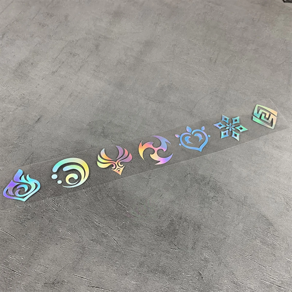 

Genshin Impact Game Animation Peripheral Loading Reading Strip Car Luggage Computer Decoration Sticker Waterproof