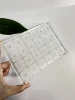 Yicai  New 24 Slots Square Shape Transparent Acrylic Durable Using Empty Magnetic Palette Slot Size: 25*22mm 5