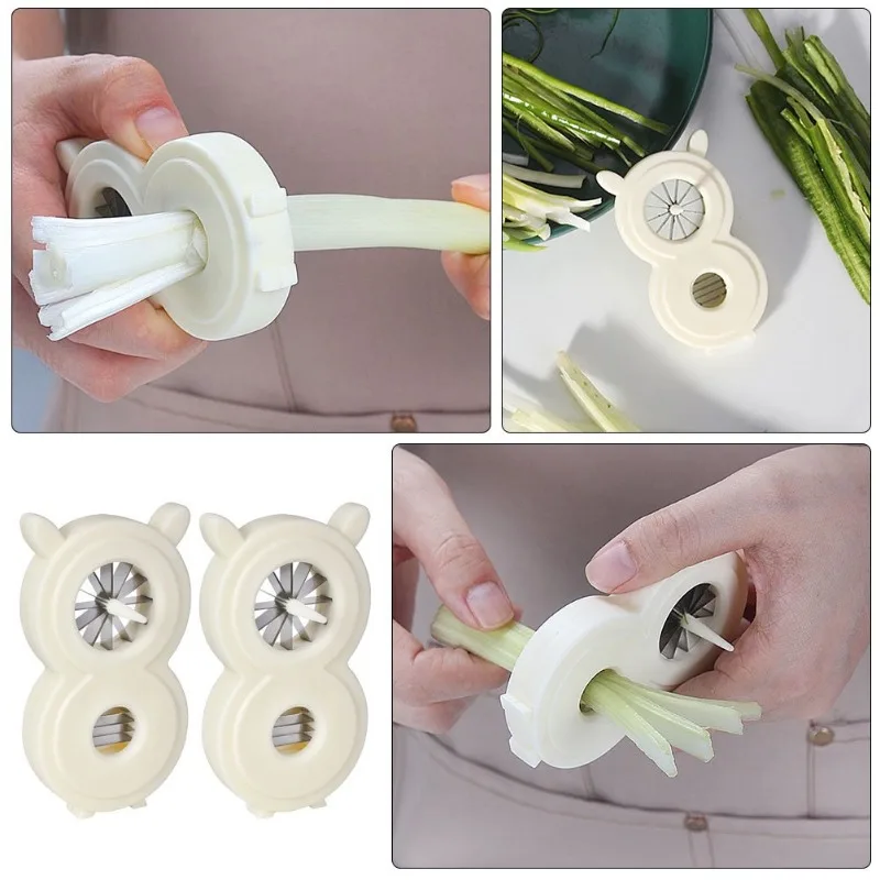 Vegetable Cutter Chopper Onion Slicer Garlic Press Kitchen Tool Easy Food Preparation Device with Stainless Steel Blades