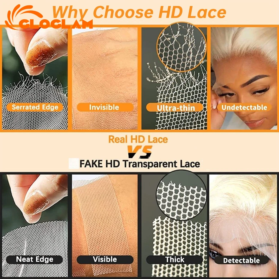613 Blonde 4x4 5x5 Lace Closure Body Wave Lace Frontal Closure Only Free Part Brazilian Pre-plucked Color Human Hair Fronts