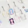 INS Style Kawaii Angel Wings Mini Photo Card Holder Acrylic Hard Card Folder Angel Mini Goo-Card ID Card Card Film Card Holder 4