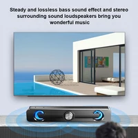 V-111 Computer Speaker USB Wired Powerful  Bar Stereo Subwoofer Bass Speaker Surround  Box for PC Laptop Phone Tablet MP3 MP4 - Image 5