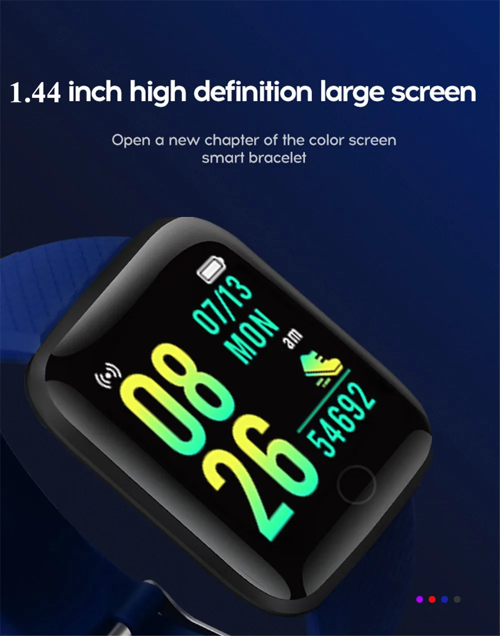 Heart Rate Monitor Fitness Tracker Smartwatch