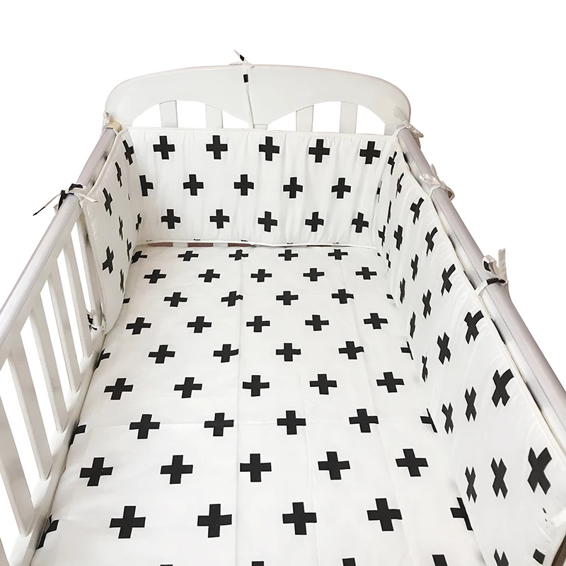 Baby Boy Crib Bedding Sets Bumper Cotton Crib Mattress Cover