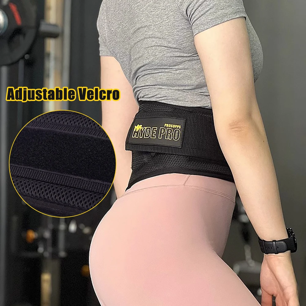 Waist Protector Belt Gym Men Women Weightlifting Squat Training Lumbar Support Band Sport Powerlifting Belt Fitness Back