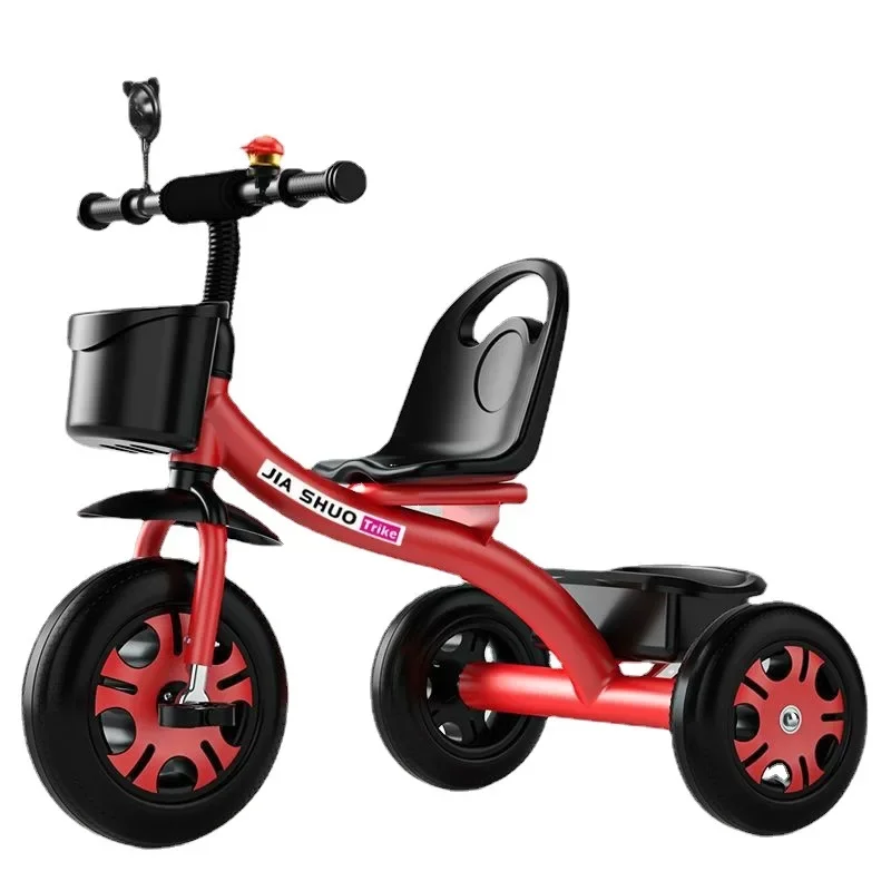 

Детский трехколесный велосипед, Детские Прогулочные коляски с колесами для детей 1-3-2-6 лет, велосипеды с ручным толканием, детские коляски