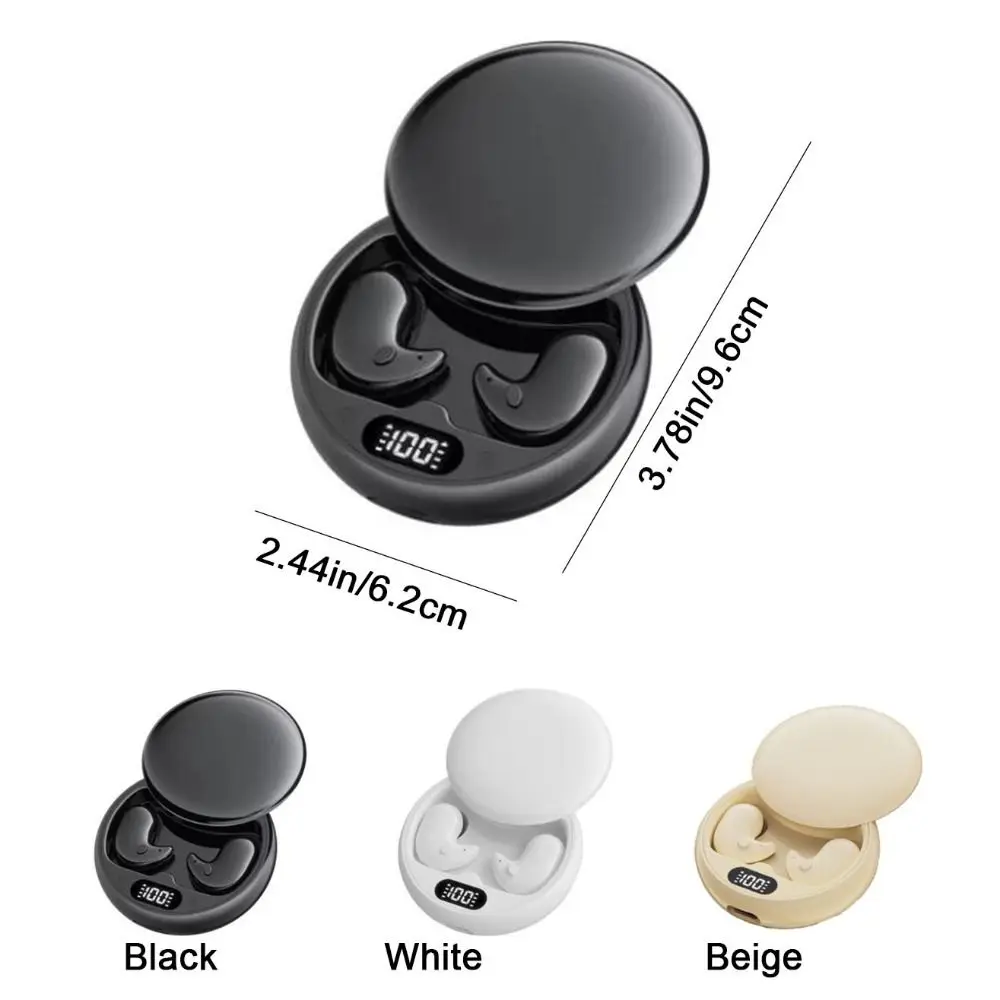 Wireless Bluetooth Earphones with LED Display and Noise Reduction - Waterproof HIFI Stereo Sound