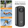 SJCAM C100 / C100Plus Mini Thumb Camera 1080P30FPS / 4K30FPS H.265 12MP 2.4G WiFi 30M Waterproof Case Action Sport DV Camcorder 1