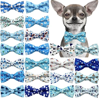 Winter Dog Bow Tie Set 1
