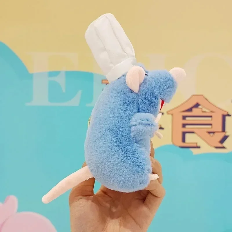 Plush Toys Pop Keychain Toys Popular Plush Cooking Ratatouille Golden Key Pendant Doll Cartoon Cute Keychain Backpack Pendant Car Bedroom Decoration Gift
