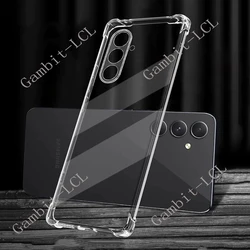 Durable Shockproof Soft TPU Anti - Falling Phone Case for Galaxy A27 5G (Clear)