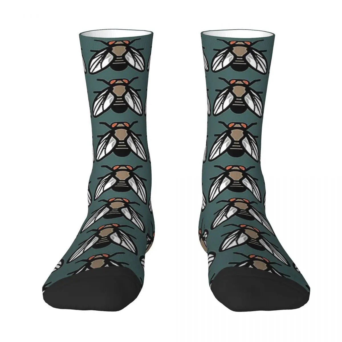 

All Seasons Crew Stockings Drosophila Fruit Fly Mutant Genetics Evolution Socks Harajuku Long Socks Accessories for Men Women