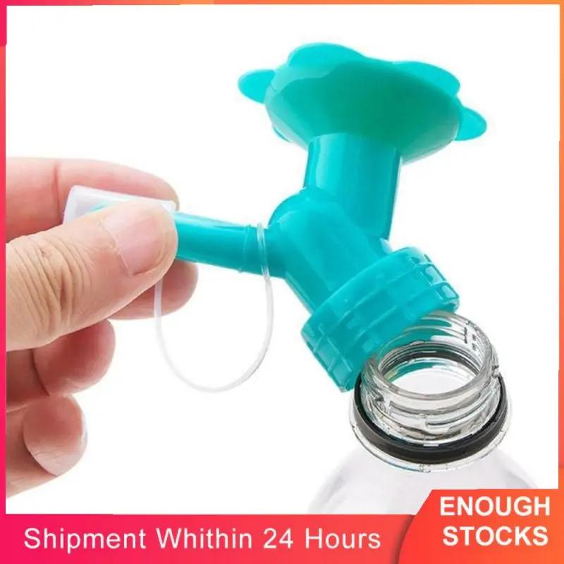 Watering Can Watering Nozzle Water Sprayer 1pcs Water Cans Sprinkler Nozzle Shower Head Watering-Cans Flower Waterers-Bottle Plant Plastic Portable 2-In-1