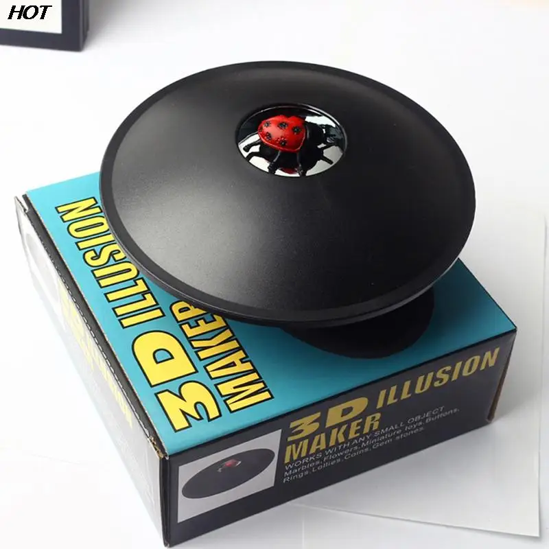 3D Magic Mirror Illusion Creator Mirage Black Hologram Maker Parabolic Reflector for Children Education Science Fun Play Toys hologram maker