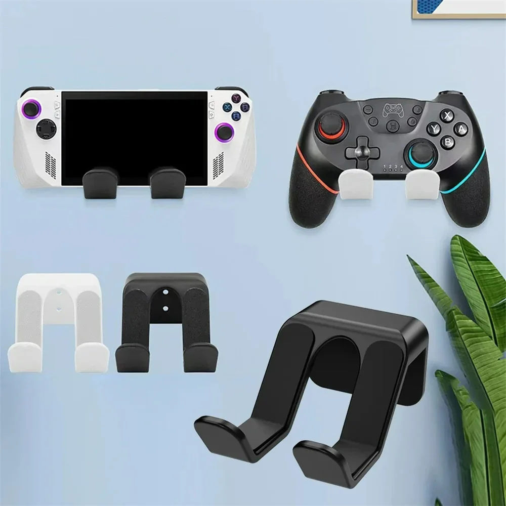 For PS5 PS4 Switch Pro Xbox One Game Controller Wall Mount Holder Gamepad Headphone Headset Hanging Stand Bracket Hanger