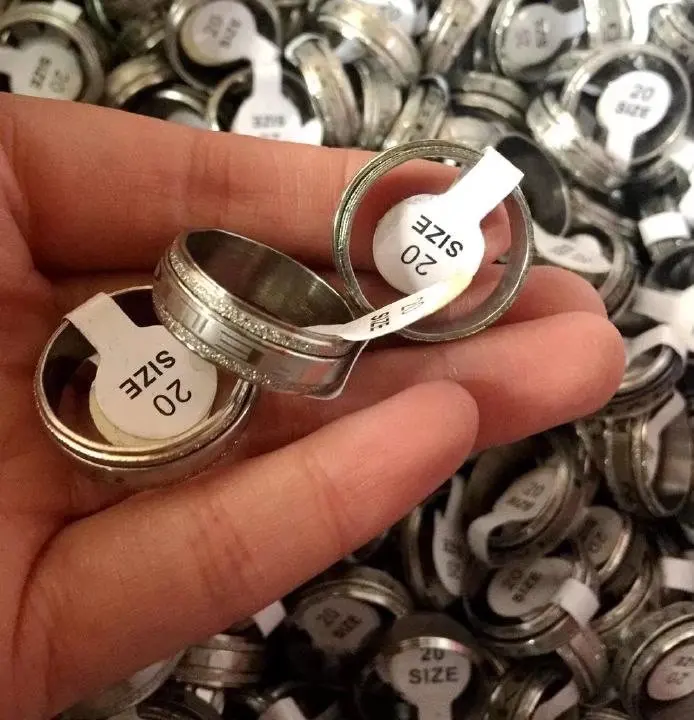 

Винтажное кольцо в стиле хип-хоп из нержавеющей стали, 50 шт.