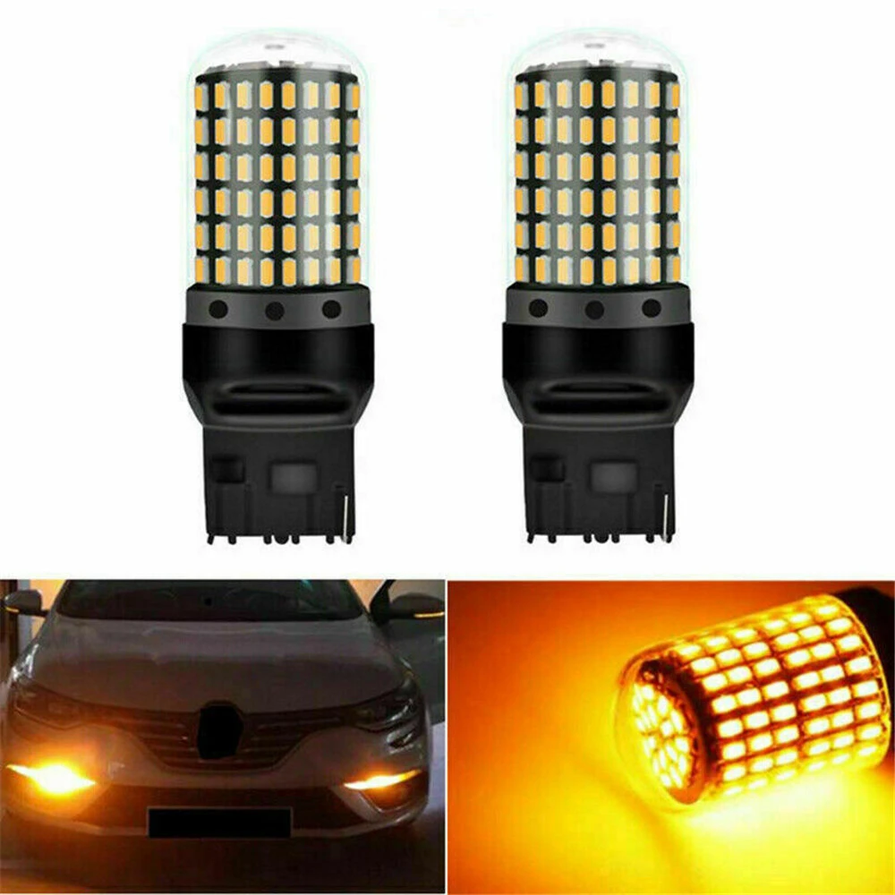 ڵ ĵ LED ̴ , ȣ  , 3157 1157 , 144smd, Py21w, 5W, P21w, bau15s, 1156, BA15S, T20, W21, 5W, 2 