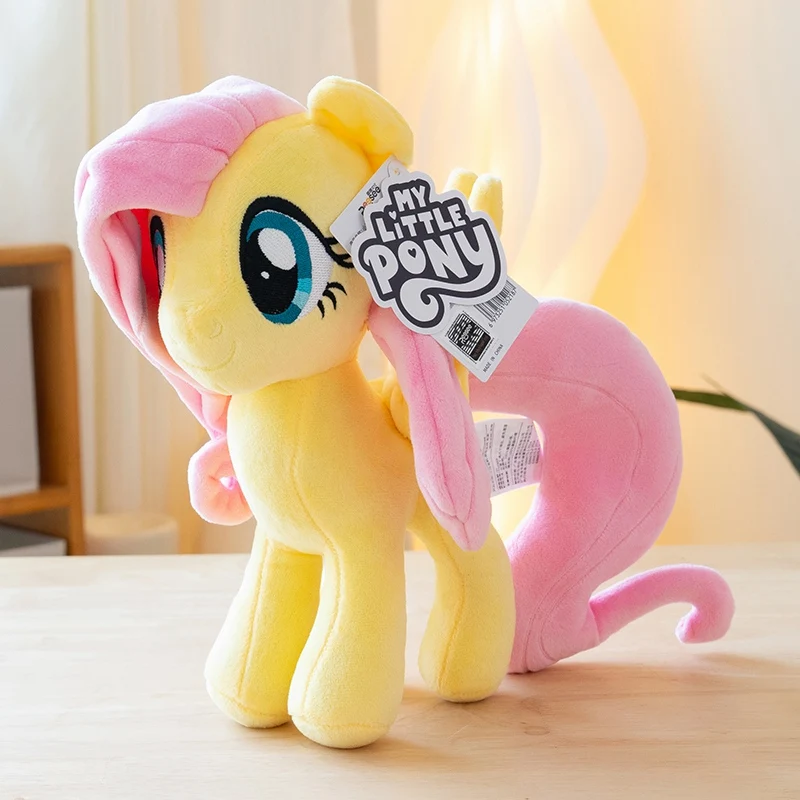 thumbnail image 1 of My Little Pony Plush Toys Twilight Sparkle Pinkie Pie Rarity Fluttershy Applejack Rainbow Dash Stuffed Doll Kids Xmas Gifts, 1 of 5