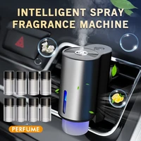 New Car Air Freshener Smart Auto Aroma Diffuser Car Air Vent Essential Oil Mist Humidifier Fragrance Diffuser Aromatherapy ﻿