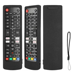 Shockproof Protective Silicone Remote Control Case (Black)