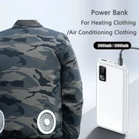 50000mAh 7.4V/3A Power Bank Portable USB Charger Fast Charging External Battery For Heating / Vest AirConditioning Xiaomi Iphone 2