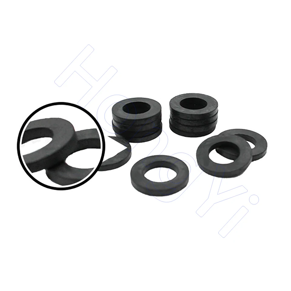 10 Stks 24 mm x 14 mm x 5 mm Mechanische Rubber O Ring Olie Afdichtingspakkingen