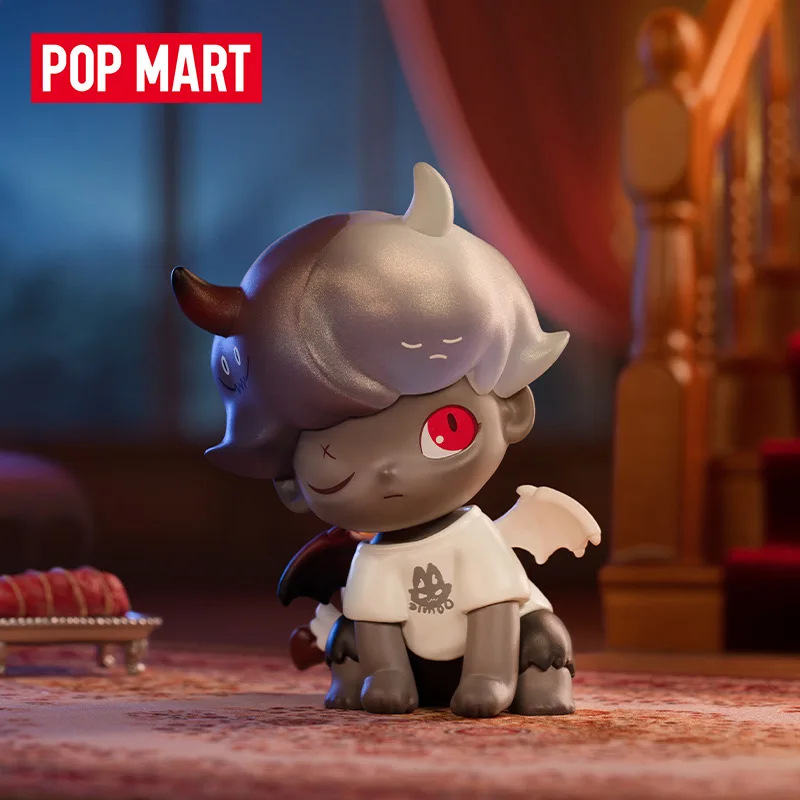 thumbnail image 1 of POP MART DIMOO: No One's Gonna Sleep Tonight Series Blind Box Toys Kawaii Action Figure Caixa Caja Mystery Box Dolls Girls Gift, 1 of 4