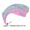 Dance Silk Veil Belly Dance Silk Scarf Veils Poi Streamer Gradual Colors Silk Poi Flags With Poi Ball Belly Dance Silk Scarf 6