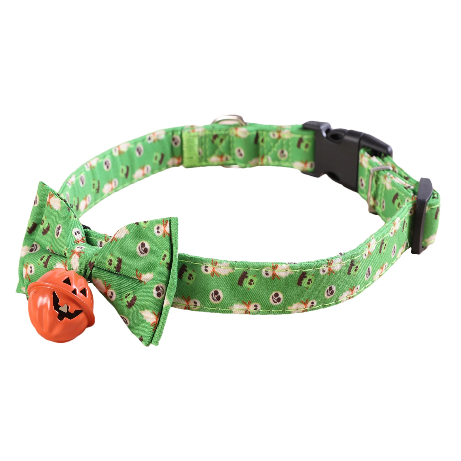 

Dog Halloween Collar | Adjustable Pet Collars | Dog Collar Accessories Halloween Dog Charms Pumpkin Bowties