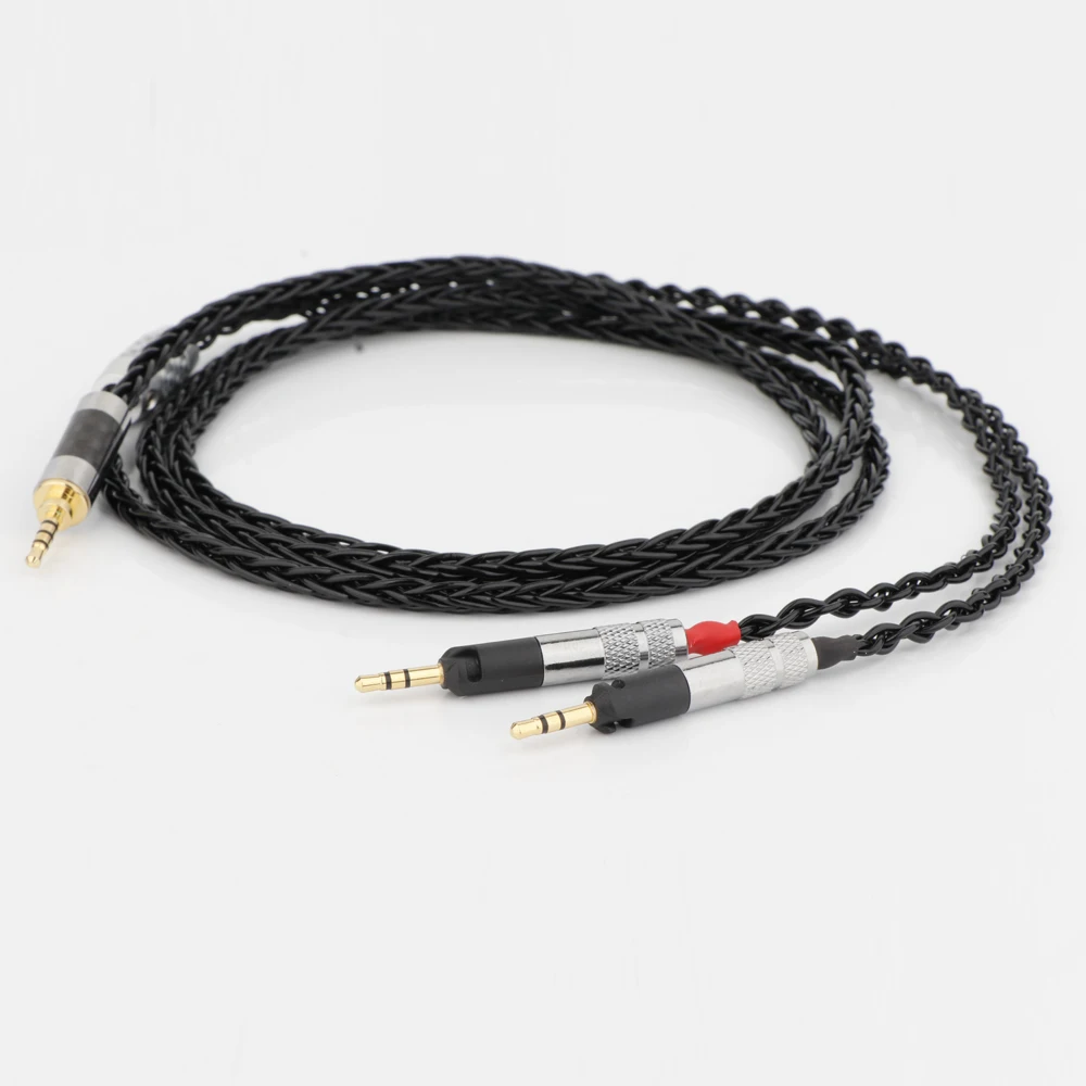 

Hi-Fi 3,5 мм стерео 8 ядер 7N OCC посеребренный R70X Улучшенный кабель для наушников ATH-R70X R70X R70X5