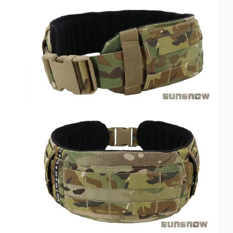 

Tactical Belt Outdoor Hunting Accessories Multifunctional Large Size Durable Buckle Waist Cover Available In Multiple Colors