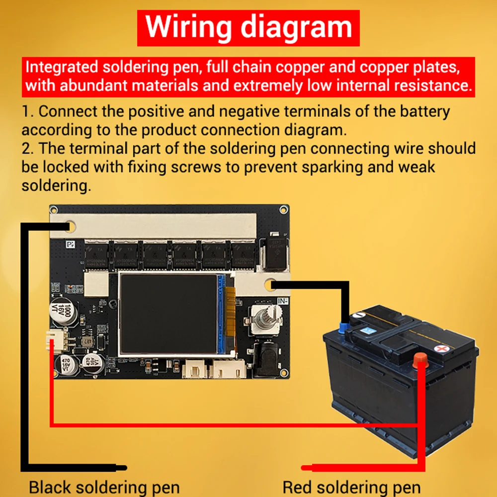 ZK-XW2 DC 3.6-15V 3000A Pulse Spot Welder With Multi-Interface