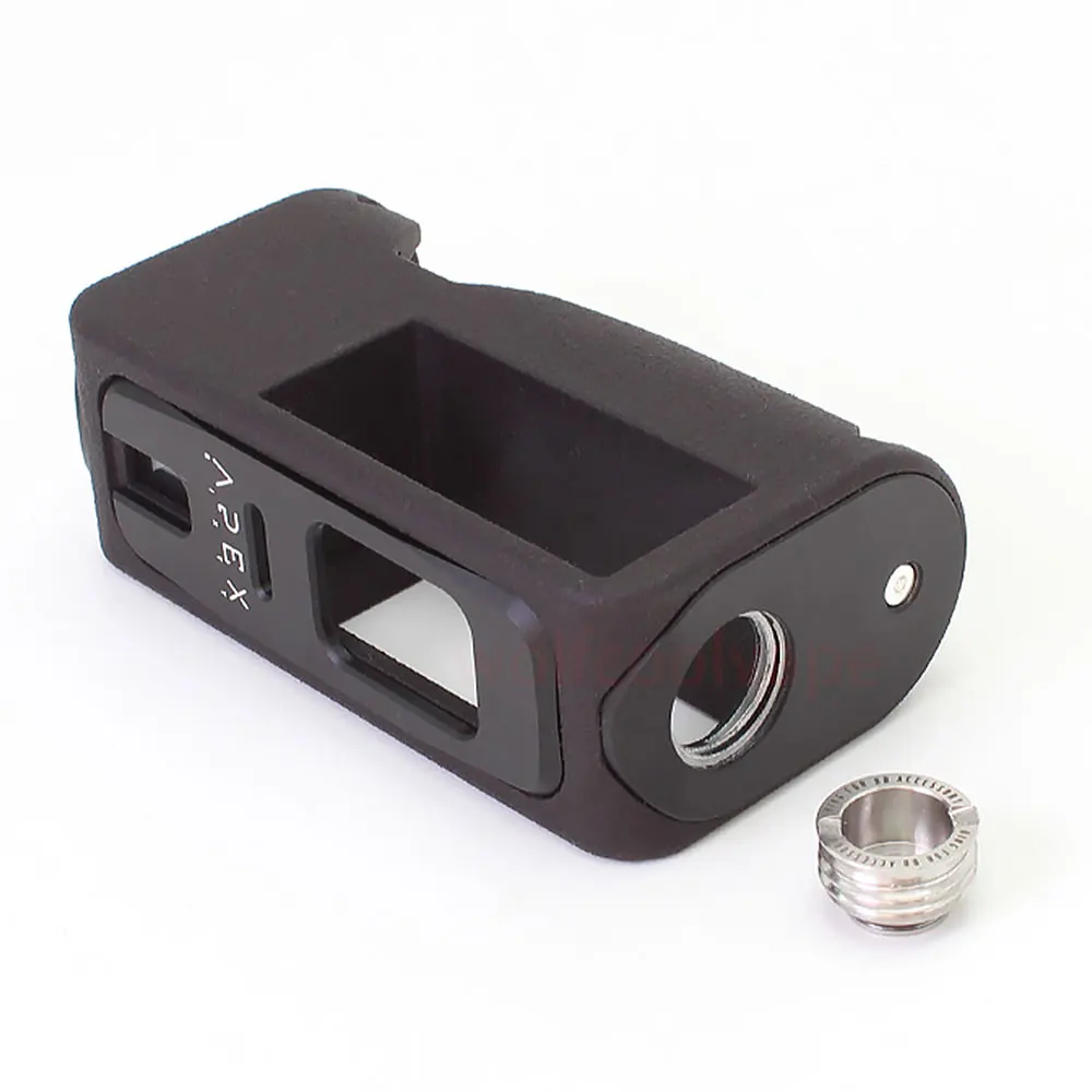 

wolfcoolvapve APEX Style Boro Box VW 5~60W Mod vape mod boro tank Black fit 18650 battery BB / Billet Boro RBA / Tank