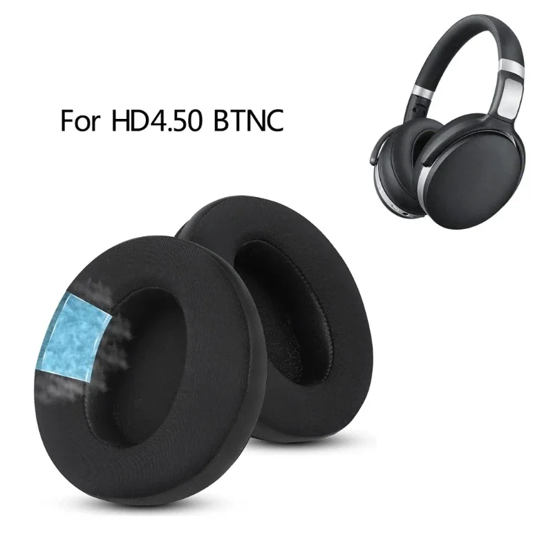 

Soft Elastic Ear Pads for Sennheiser HD4.50 BTNC Headphone Cooling Gel Earpads Block Out Noise Earmuff Improve Comfort Earcups