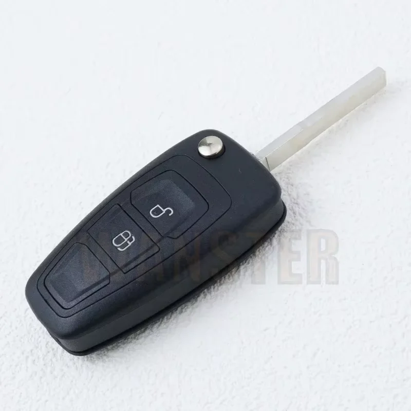 2/3 Buttons Car Key Shell for Ford Kuga C-Max S-Max Focus Fiesta Mondeo Galaxy Car Key Case Housing with F021/HU101 Blade